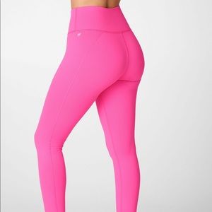 Pink 1X Powerhold High Waisted legging